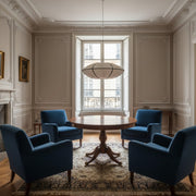 Lámpara Colgante Orbina UFO de Cinta – Diseño Escultural de Disco para Sala de Estar N61