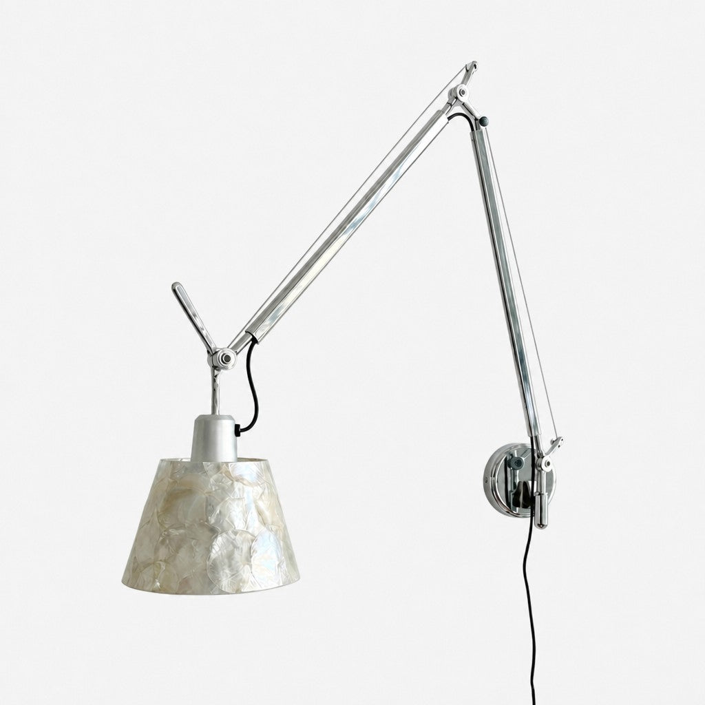 Moderne Wandleuchte mit Verstellbarem Arm für Gemütliche Innenbeleuchtung
