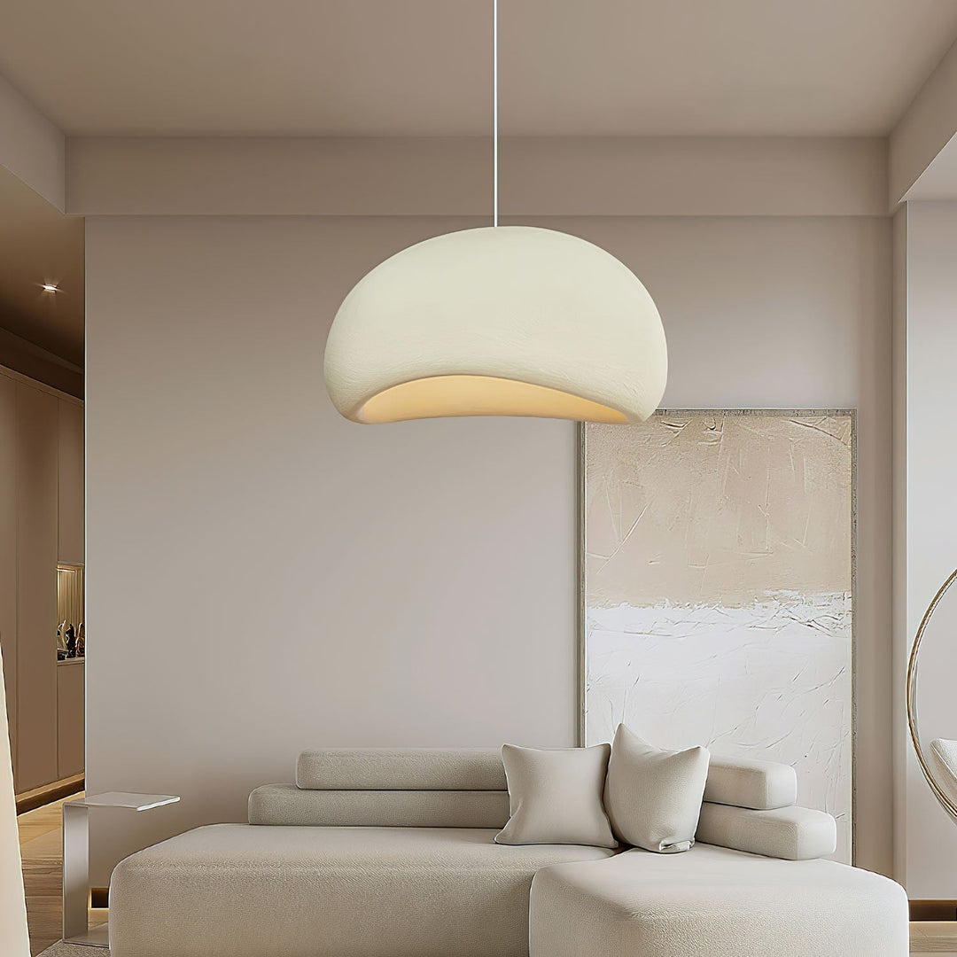 Sculptural Polystyrene Ceiling Pendant Light