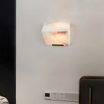 Load image into Gallery viewer, Modern Alabaster Wall Lamp – Minimalist Staircase Sconce for Hallway Corridor Lighting