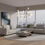 Load image into Gallery viewer, Floresta Artistic Chandelier – Organic Design with Metal and Acrylic for Contemporary Spaces N66