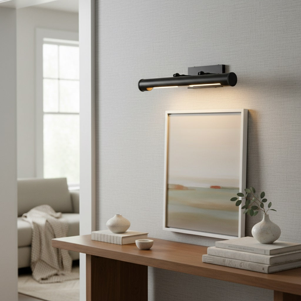 Modo Picture Light - Classic Arch Design Brass Art Light for Gallery Wall