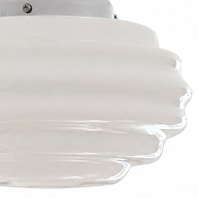 Cirren Nordic Minimalist Multi-Tier Flush Mount Ceiling Light for Bedroom Decor
