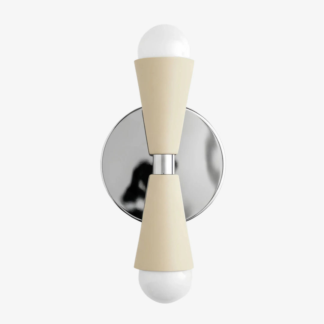 Pyralis Cone Linear Statement Wall Sconce - Modern Two Light Fixture