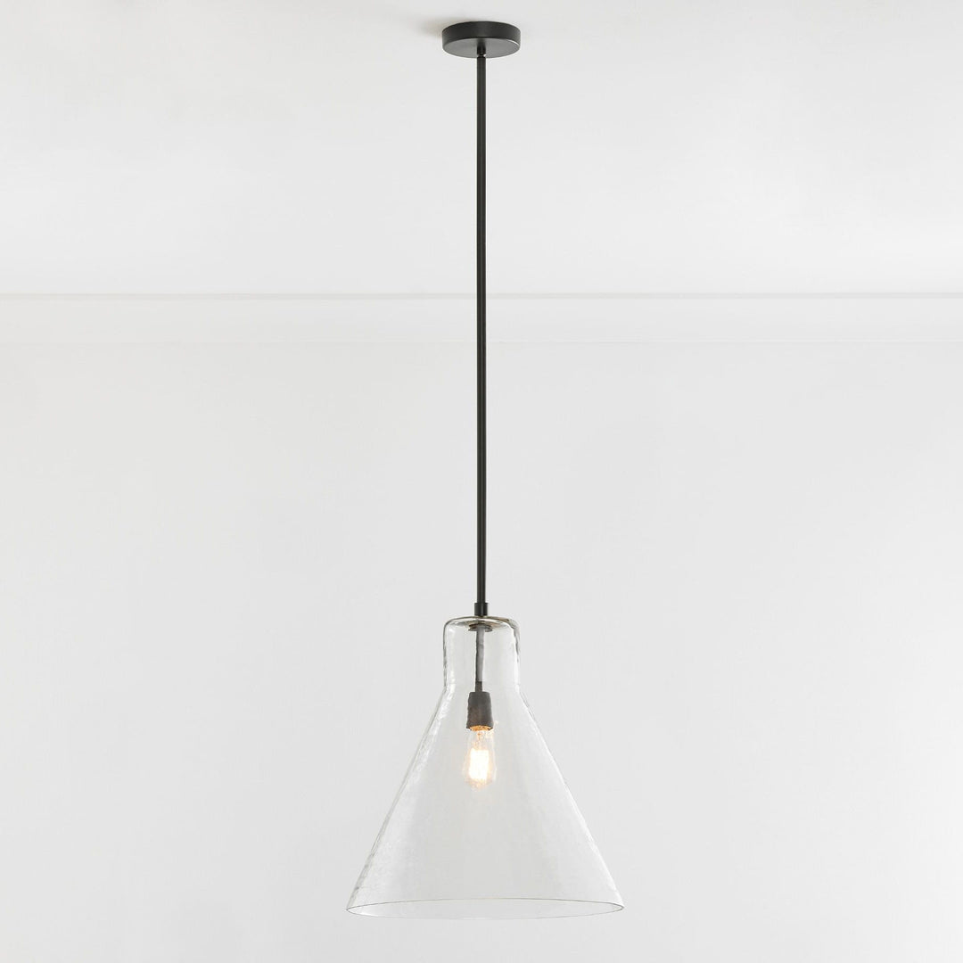 Colección de lámparas colgantes de cristal Glavira: vidrio reciclado para la cocina
