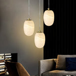 Load image into Gallery viewer, Alabaster Bedside Pendant Light