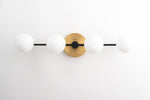 Charger l&#39;image dans la visionneuse de galerie, Glorica Glass Long Vanity Light - Modern Minimalist Wall Sconce Design
