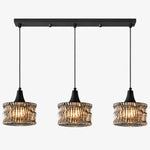 Charger l'image dans la visionneuse de galerie, Wabi-Sabi Brass Glass Pendant Light