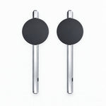 Cargar imagen en el visor de la Galería, Ripple Head Turning Disc Brushed Metal Wall Sconce