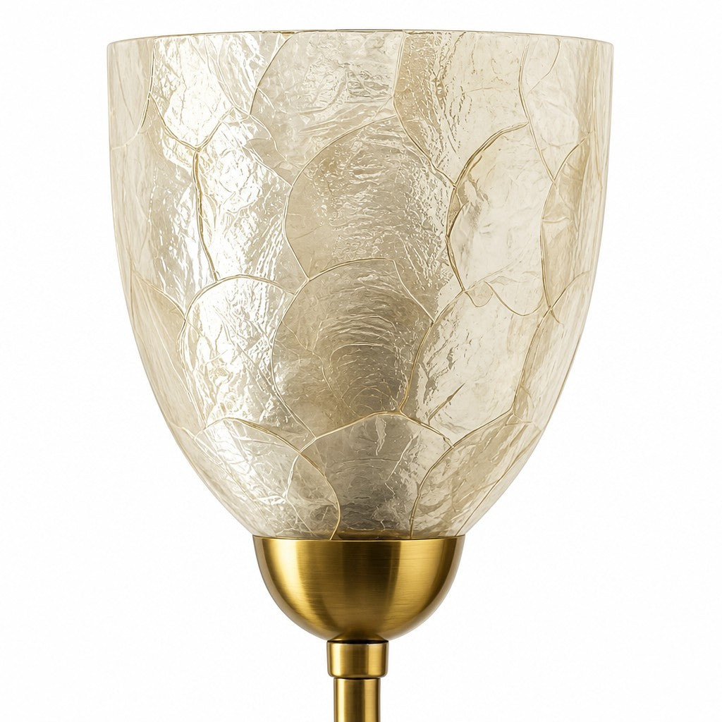 Lampe murale moderne sculpturale inspirée de coquillage pour chevet et salon