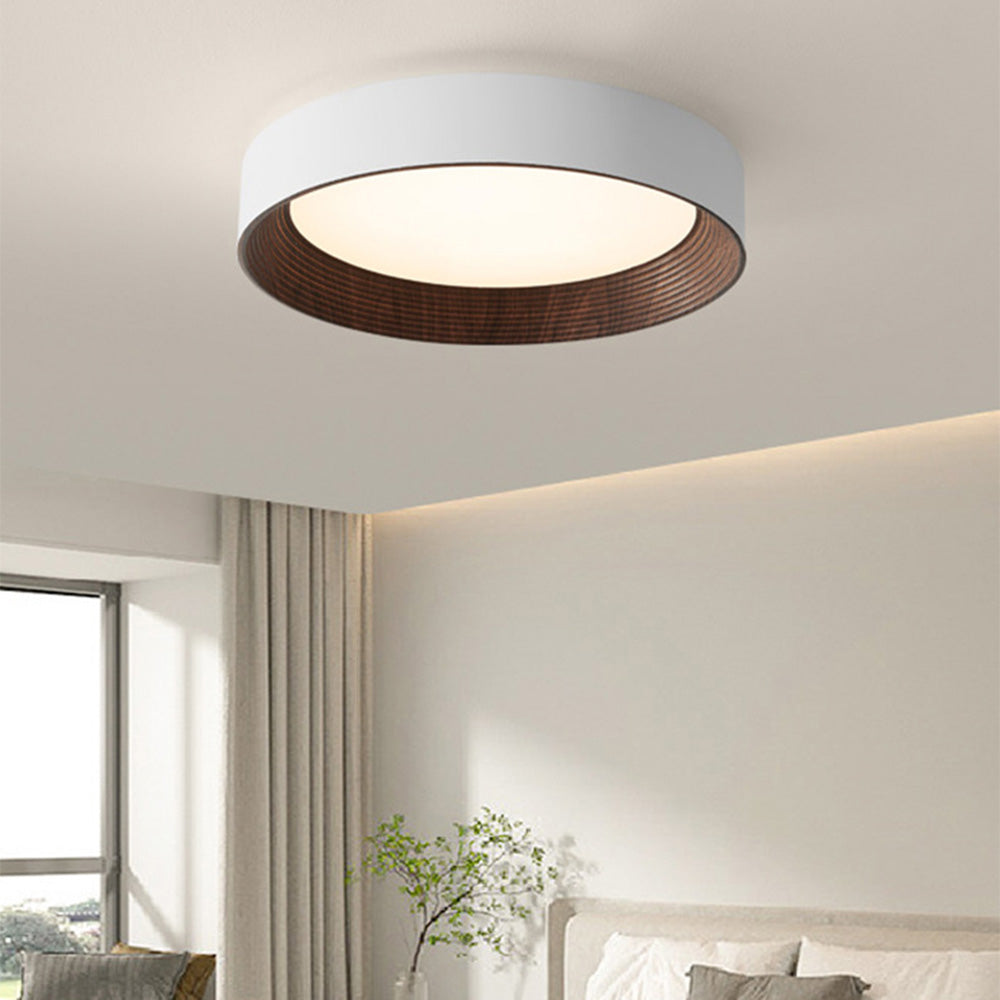 Plafonnier rond à LED minimaliste