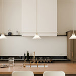 Charger l&#39;image dans la visionneuse de galerie, Aurenza Modern Farmhouse  Cone Pendant Light – Dimmable Kitchen and Entryway Lighting
