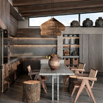 Bild in Gallery-Viewer laden, Woven Rattan Wood Plug-In Pendant Light