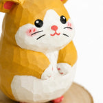 Cargar imagen en el visor de la Galería, Hand-Carved Wooden Chinese Zodiac Animal Figurines
