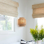 Load image into Gallery viewer, Bohemian Vintage Hand Woven LED Wall Light