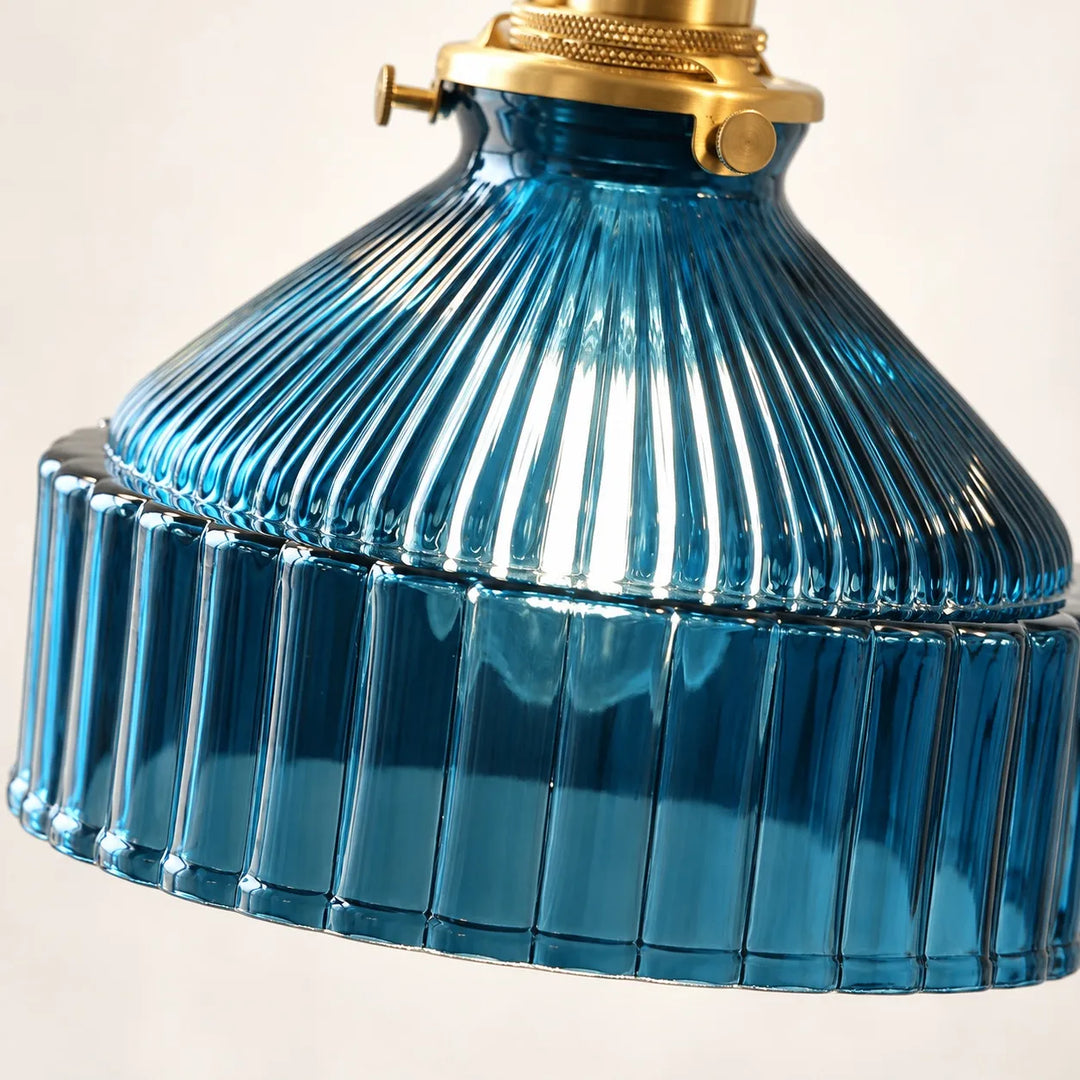 Colored Glass Pendant Light