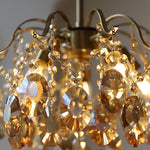 Load image into Gallery viewer, Vintage Sumptuous Teardrop Crystal Chandelier
