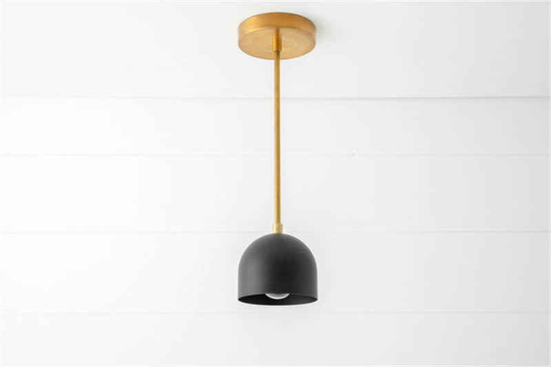 Suspension Farmhouse – Suspension Vanity avec dôme coloré