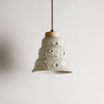 Load image into Gallery viewer, Japanese Wabi Sabi Cement Bell Shape Pendant Light M28
