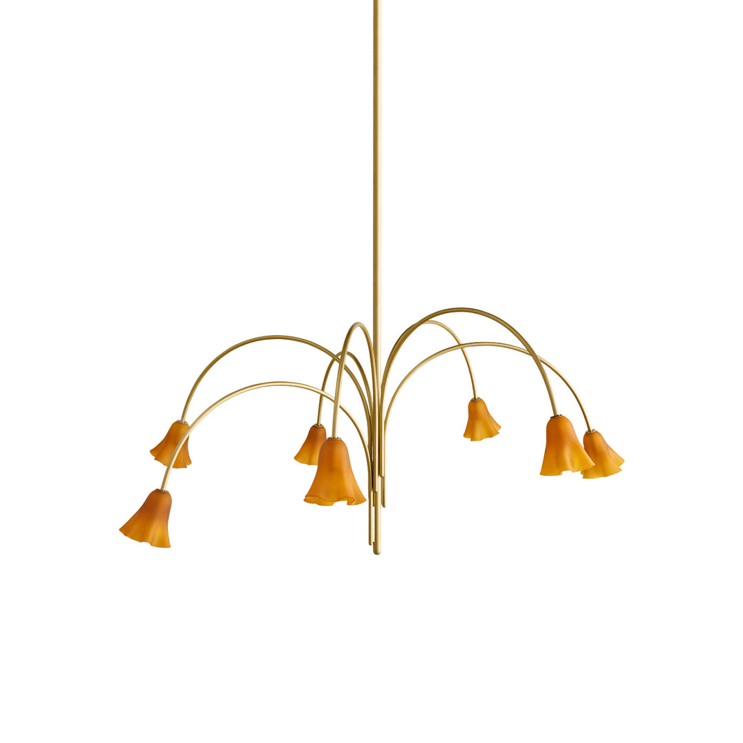 Flora Glass Chandelier