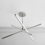 Load image into Gallery viewer, Voro Led Rod Chandelier - Linear Sputnik Modern Minimalist Lighting
