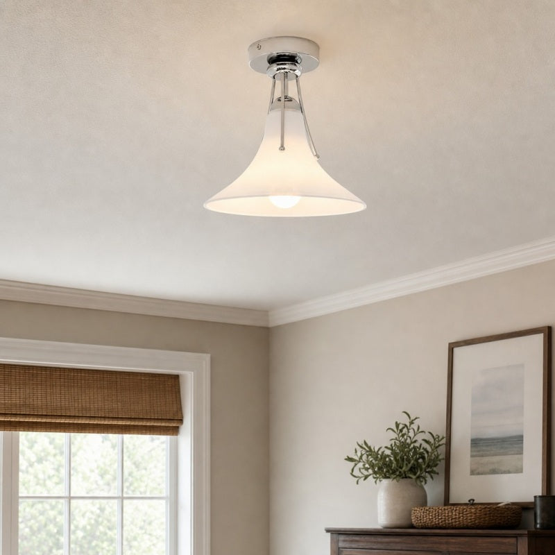 Kallera Magnolia Inspired Ceiling Lamp – Contemporary Light for Dining Room and Hallways