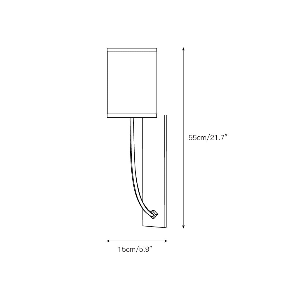 Lampe murale Colton