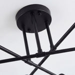 Cargar imagen en el visor de la Galería, Lámpara de Techo Semiempotrada Contemporánea Nordivela - Elegante Luminaria de Metal con Múltiples Brazos para Interiores del Hogar