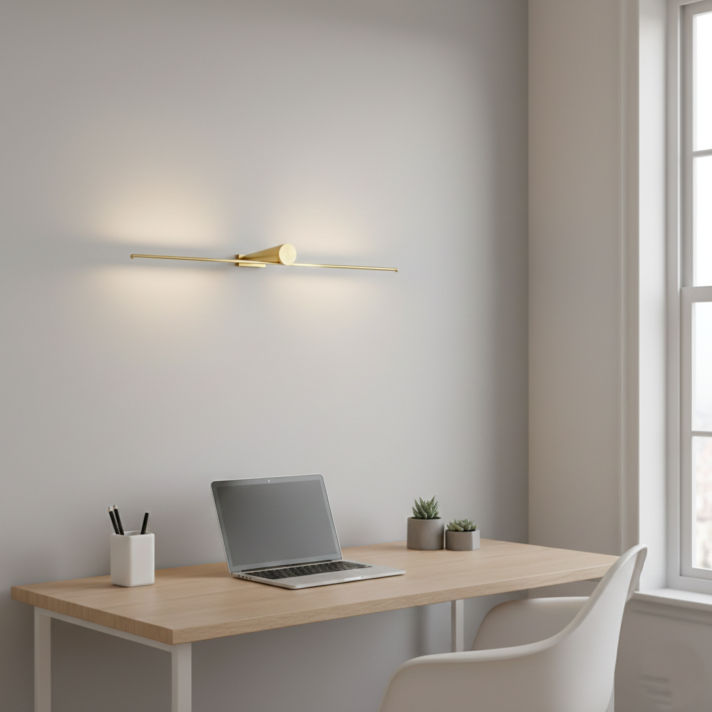 Leigh Brillanz moderne Metall Wandleuchte
