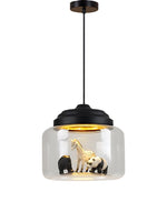 Load image into Gallery viewer, Creative Little Zoo Glass Pendant Light
