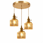 Bild in Gallery-Viewer laden, Three Small Amber Sugar Cubes, 30 cm Round Canopy