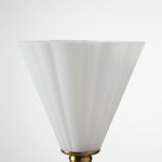 Charger l'image dans la visionneuse de galerie, Applique Murale en Verre Laiton Ondulé Moderne Mivie - Profil Compact pour Chambres et Couloirs