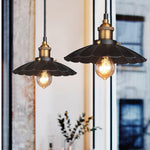 Load image into Gallery viewer, Black Skirt Pendant Light