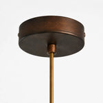 Bild in Gallery-Viewer laden, Close view of the ceiling canopy and suspension rod