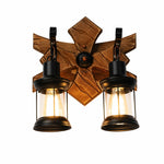 Charger l'image dans la visionneuse de galerie, Double Lantern Crossbeam Wall Light