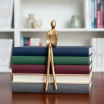 Cargar imagen en el visor de la Galería, Escultura Geométrica de Perro Floxo Decoración Moderna - Arte Minimalista de Hierro para Escritorio