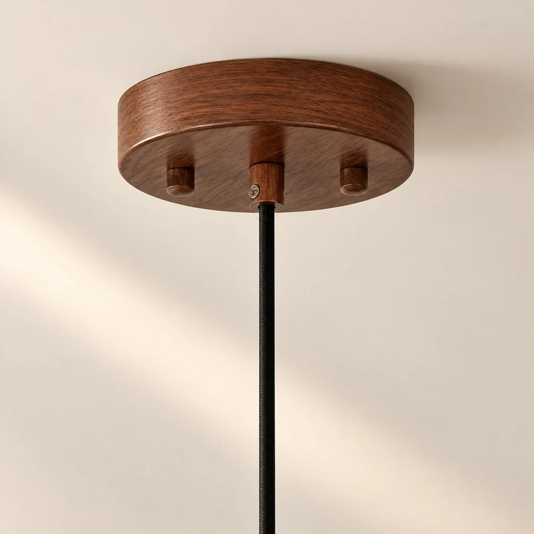 copper patina pendant light