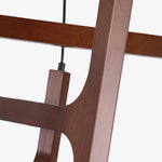 Charger l'image dans la visionneuse de galerie, Lustre en Bois Auralith à Bras Multiples - Éclairage Naturel Moderne pour Salon et Salle à Manger