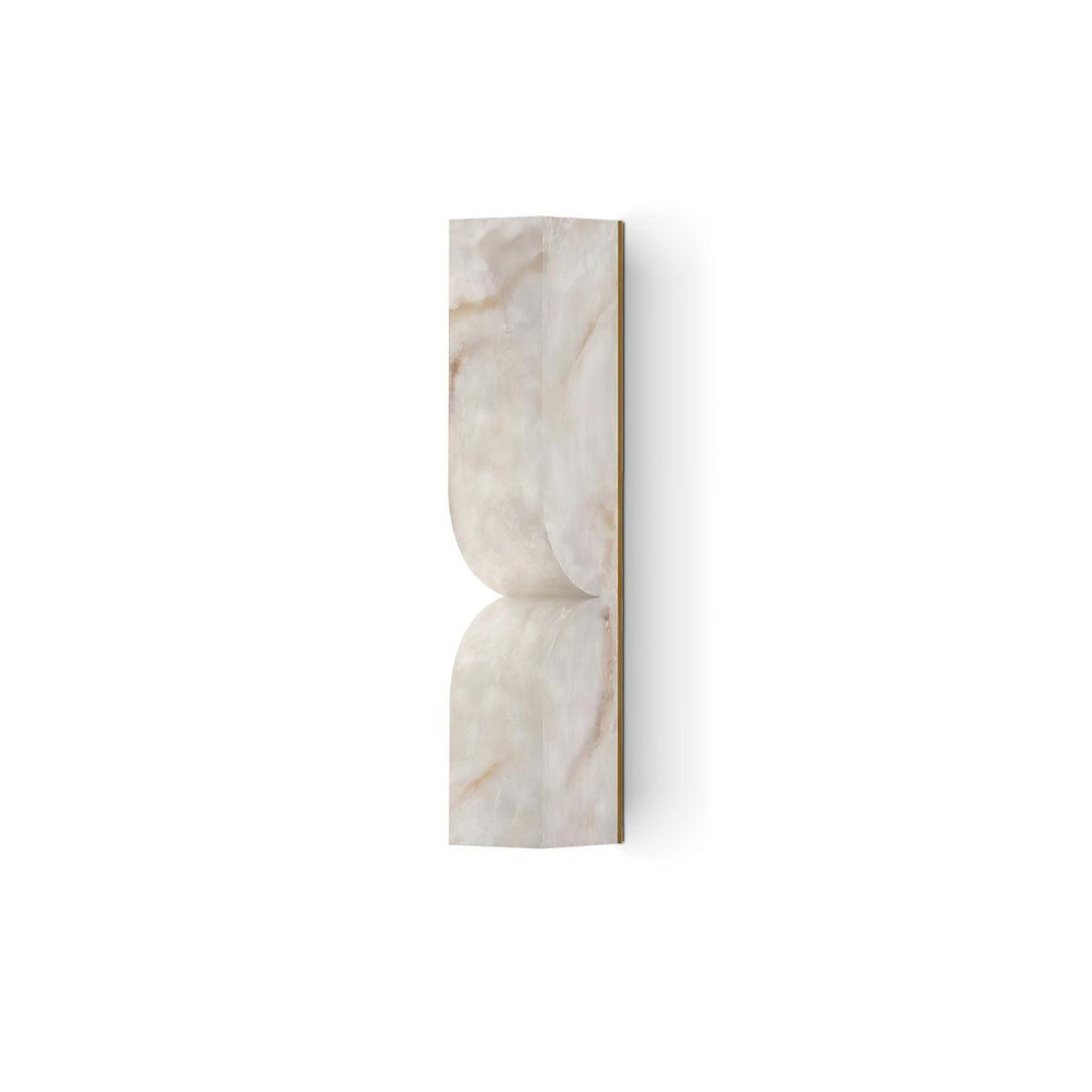 Lámpara de Pared Rectangular Moderna de Alabastro – Aplique Minimalista para Dormitorio, Pasillo y Sala