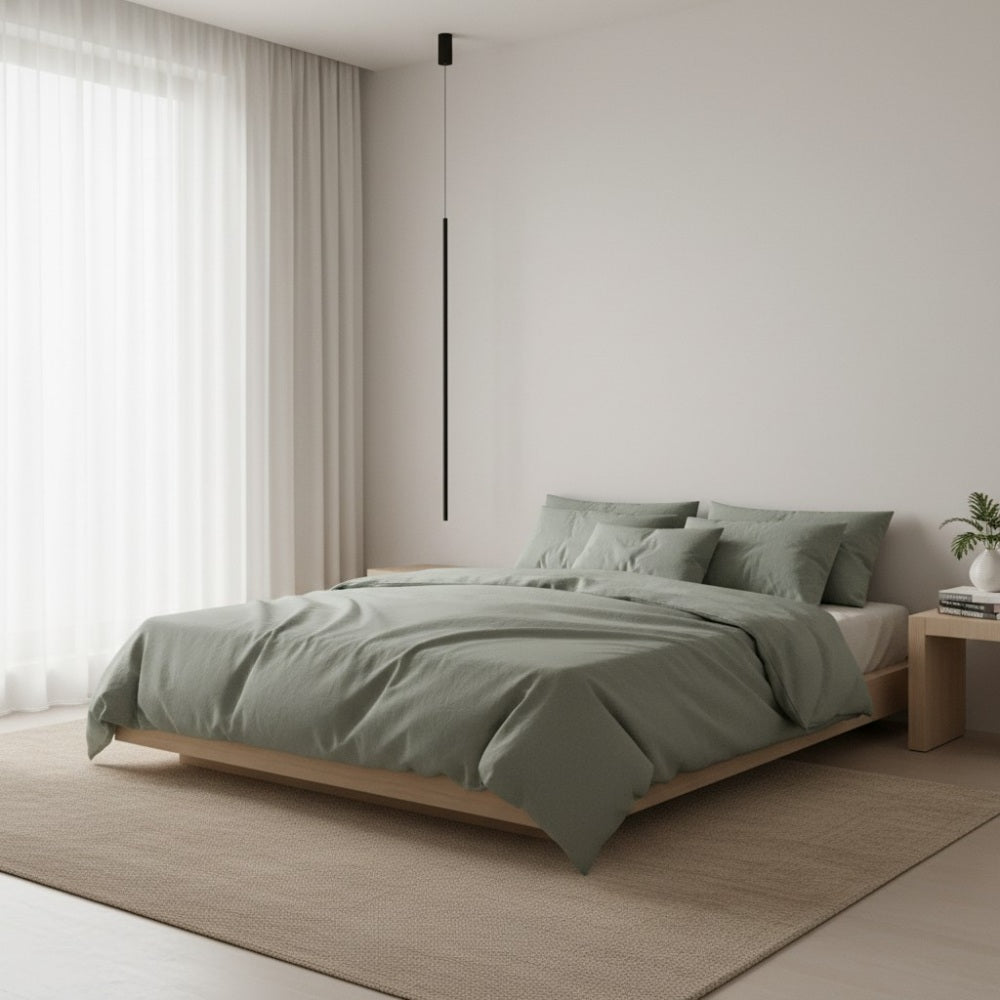 Lámpara Colgante Industrial Vectra Slim - Luminaria de Techo Contemporánea para Sala y Dormitorio