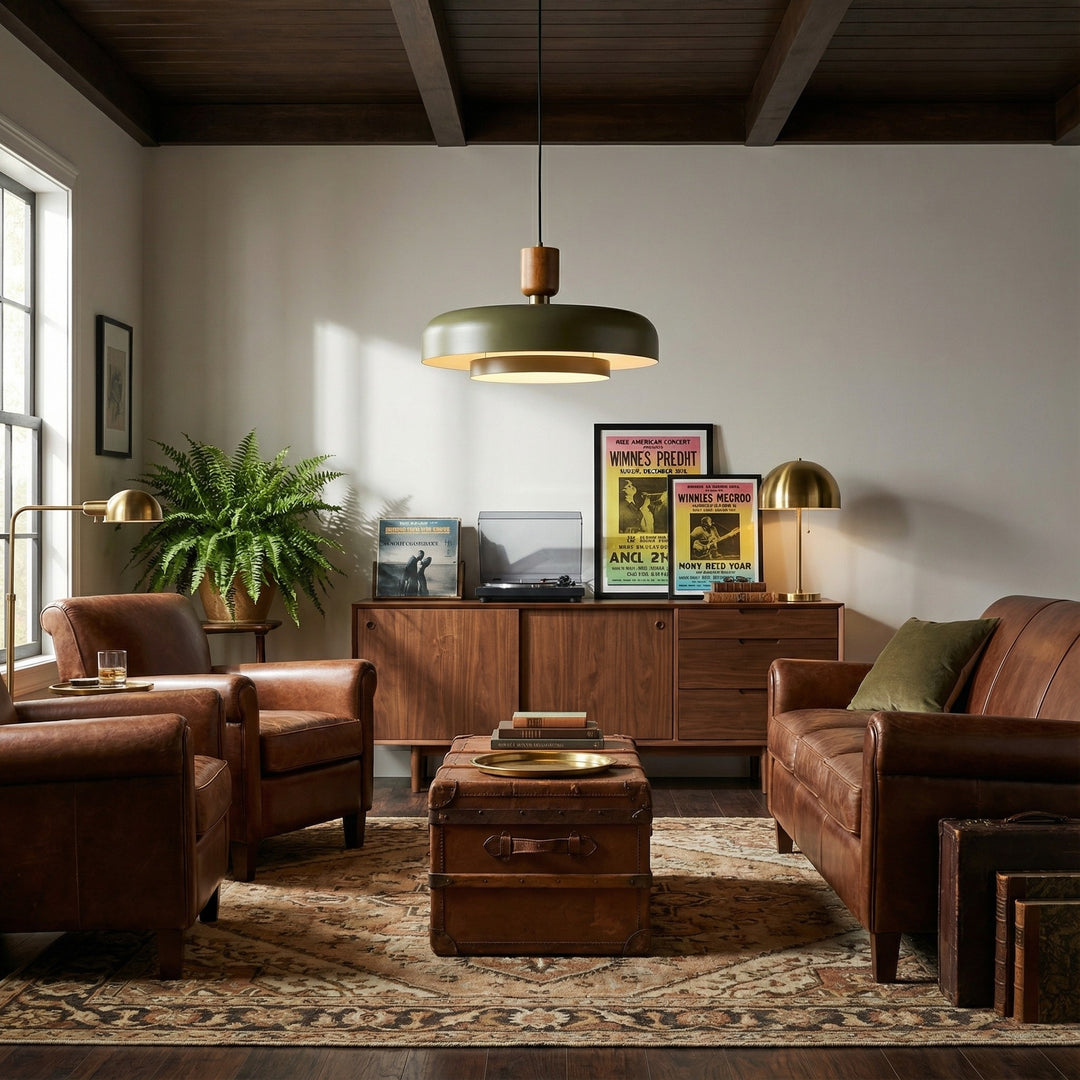 Oribela geschichtete Holzoberfläche moderne minimalistische hängende Pendelleuchte für Inseln und Foyers