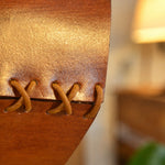 Bild in Gallery-Viewer laden, Warm leather texture close-up