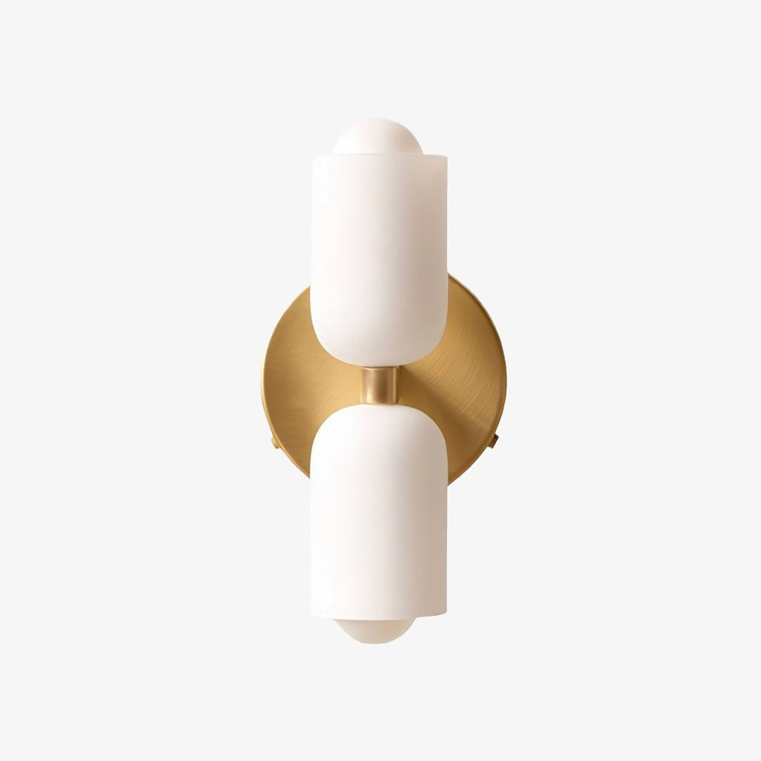 Aplique de Pared Nórdico Minimalista Symra - Lámpara de Pared Moderna de Doble Dirección para Espacios Interiores N47