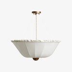 Load image into Gallery viewer, Wickara Natural Wicker Parasol Contemporary Flush-Mount Ceiling Light for Small Rooms