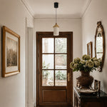 Load image into Gallery viewer, Travertine Pendant Light with Natural Stone Texture