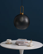 Bild in Gallery-Viewer laden, Copper-Plated Glass Plug-In Swag Pendant
