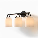 Cargar imagen en el visor de la Galería, Aplique de pared moderno Hanton de 3 luces - Accesorio de baño de metal
