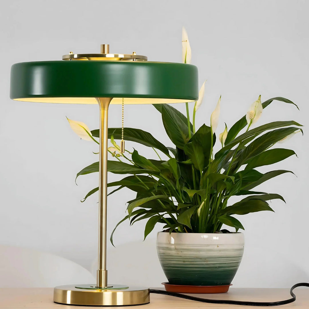 Lampe de table minimaliste en métal Radiant Tower of Light