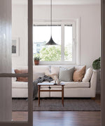 Bild in Gallery-Viewer laden, Arch-Shaped Aluminum Plug-In Pendant Light