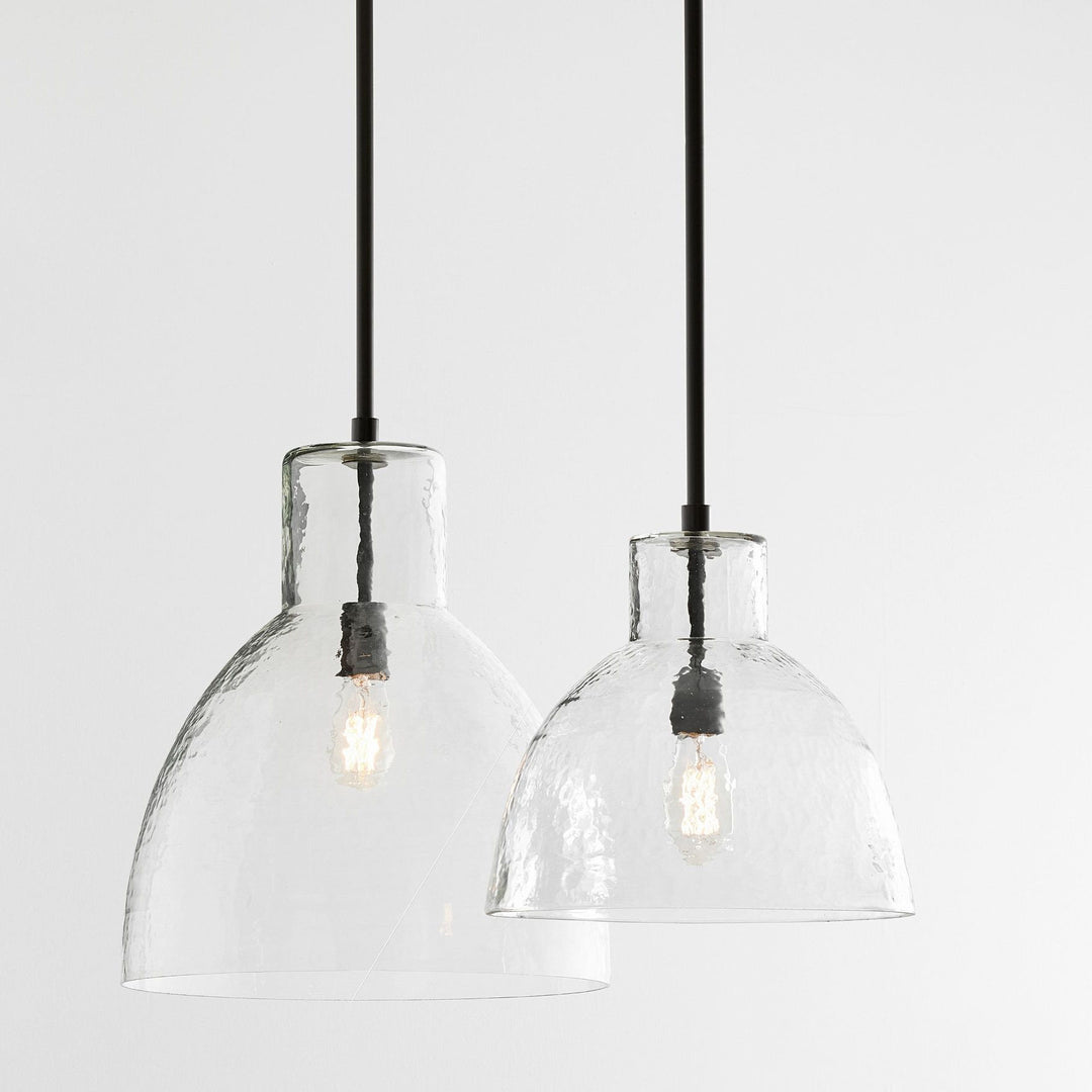 Colección de lámparas colgantes de cristal Glavira: vidrio reciclado para la cocina
